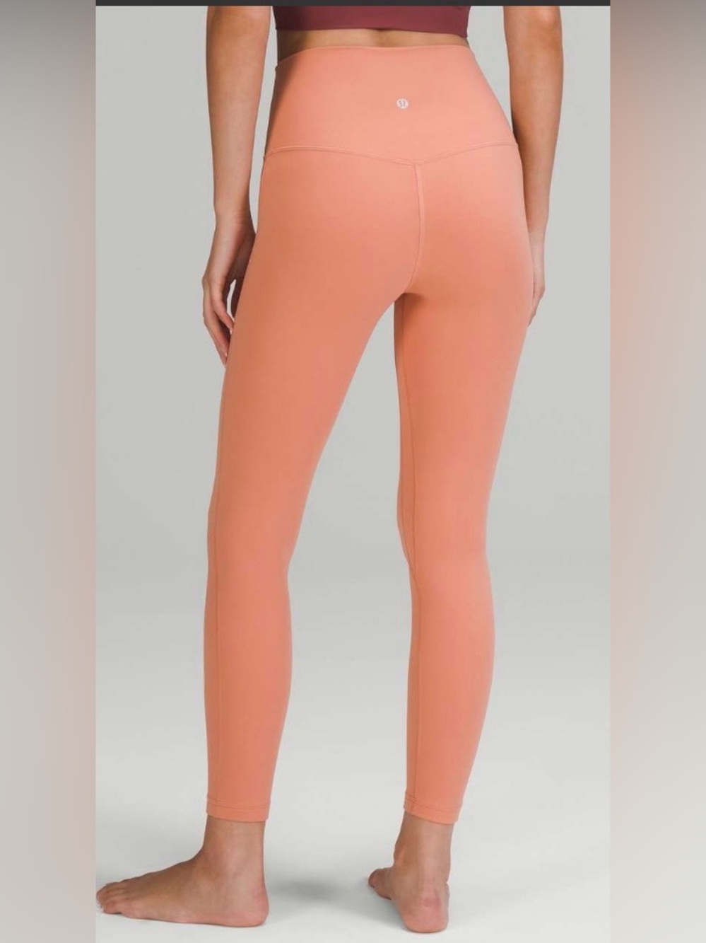 NWOT New Lululemon Align High-Rise Pant 25" Pink Savannah - Picture 1 of 6